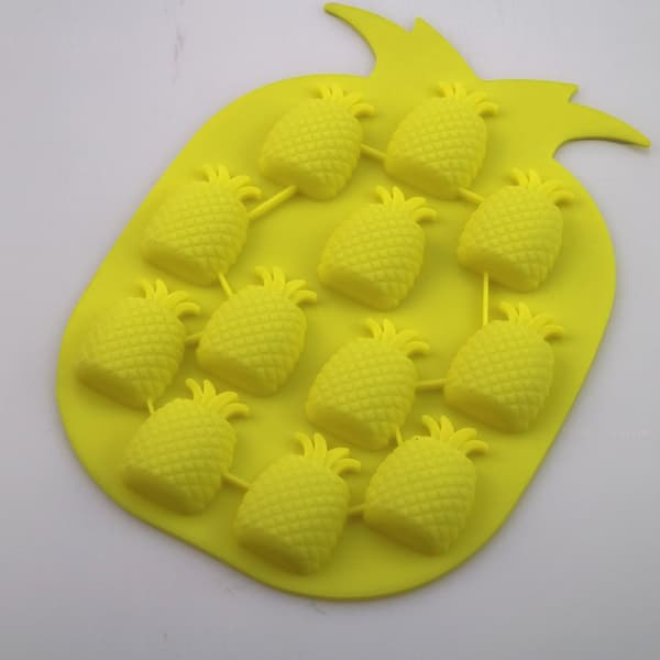 1 st ananas isform bricka frys mögel bar vin gelé choklad
