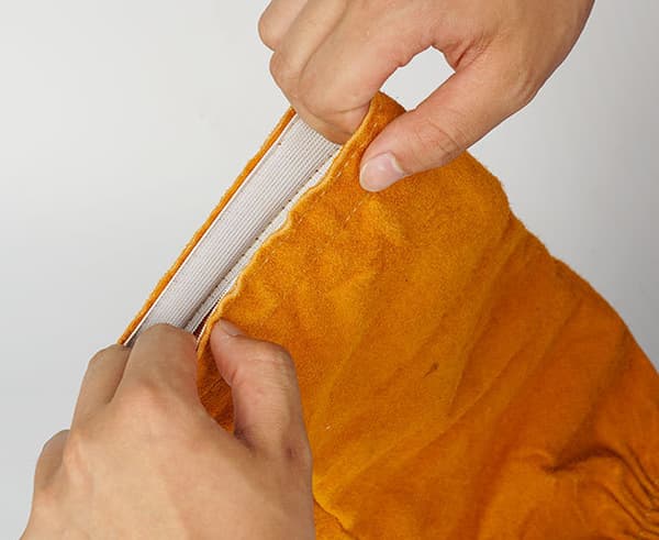 Läderarmbågskydd för svetsning