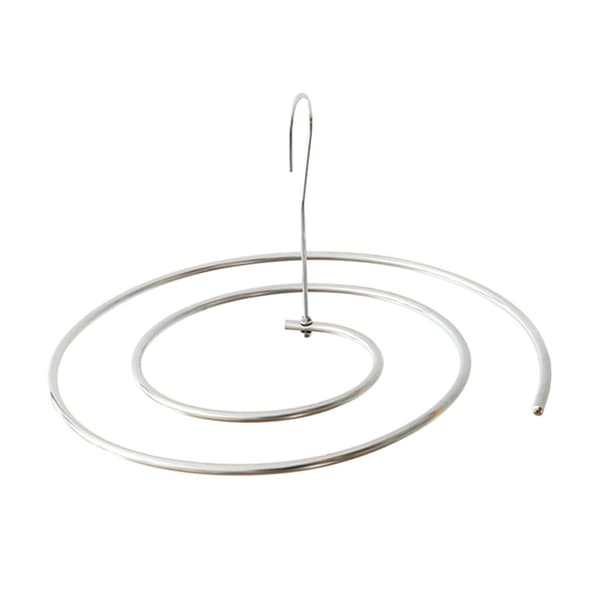 2-pakning, sengetøystativ, plassbesparende, spiralformet, multifunksjonell tørking