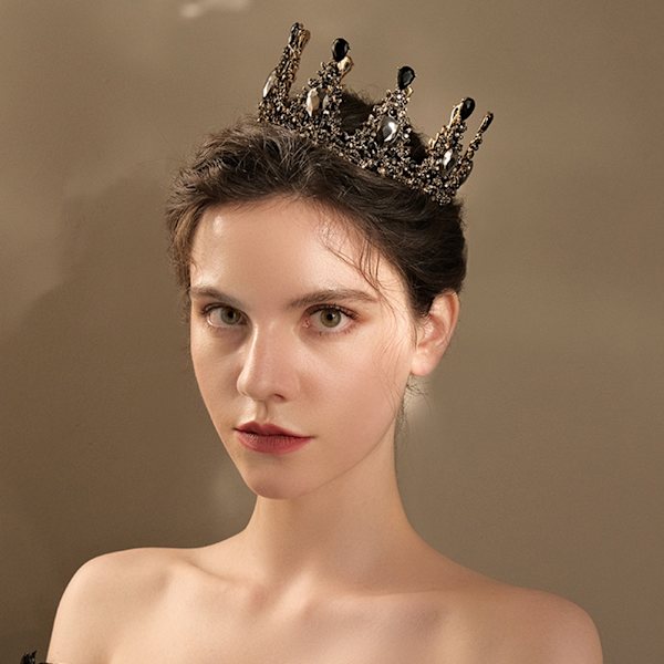 Barokke kroner for kvinner Dronningkrone Gotisk tiara