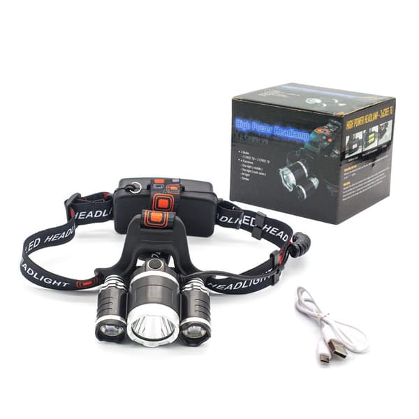 Forlygter, Genopladelige Forlygter Super Bright LED Forlygter
