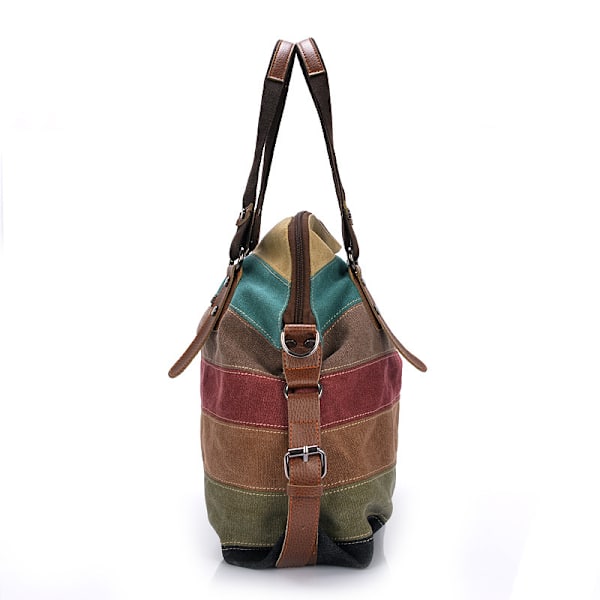 Muodi Naisten Käsilaukku Olkalaukku Satchel Crossbody Tote Messenger Canvas Laukku