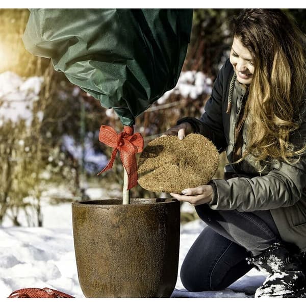 Kokosnøtt Mulching Disc Vinterbeskyttelse Plantebeskyttelse Antifrys