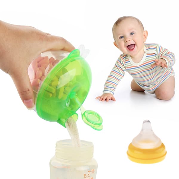 Baby Mælkepulver Formel Dispenser, Spildfri Formel Dispenser a