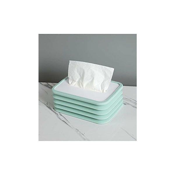 Rektangulær Tissue Box, Silikone Tissue Box, Vandtæt og Dråbe