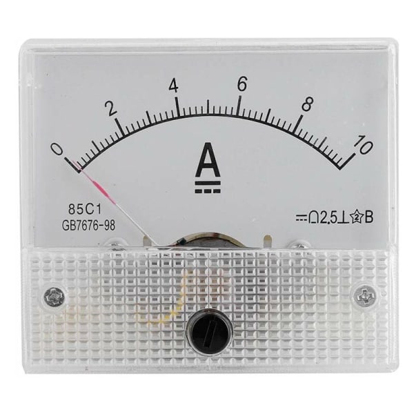 DC 85C1 Analog strømmåler og voltmeter, analog strømmåler og voltmeter (10A strømmåler)