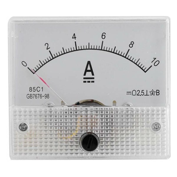DC 85C1 Analog strømspenningsamperemeter og voltmeter, analog strømamperemeter og