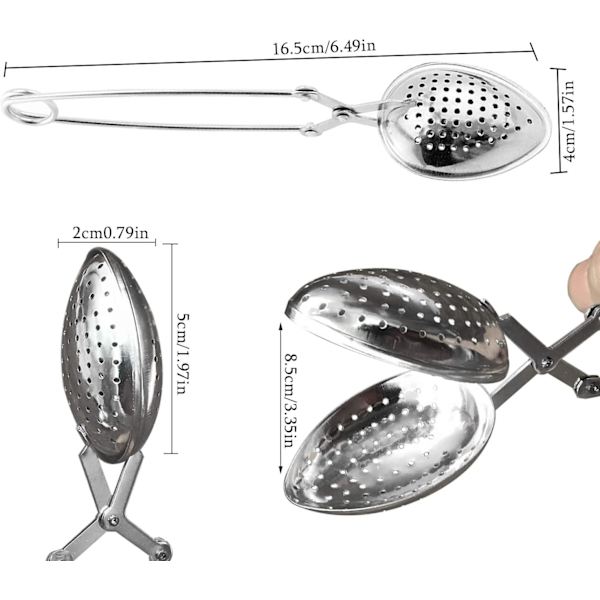 Teinfuser, Teinfusersked, Tesil för 1-2 koppar, Teinfuser