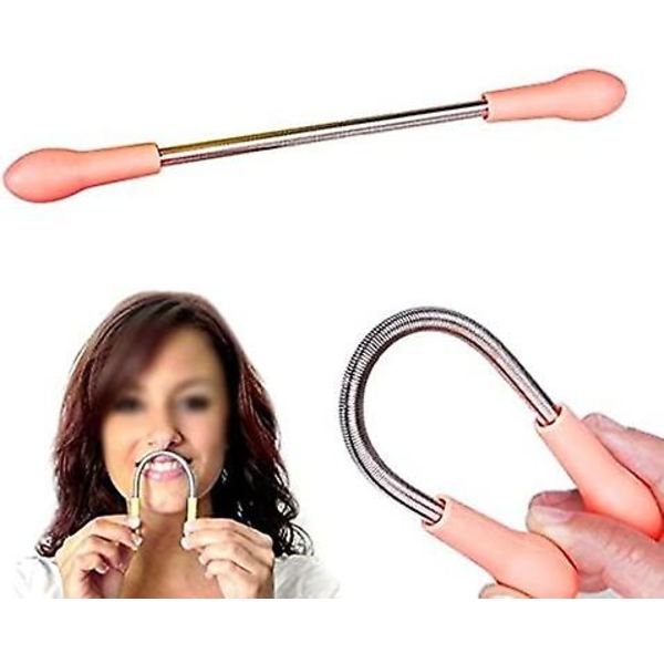Ansiktshårborttagare Epilator Depilatory Spring Face Threading Tool