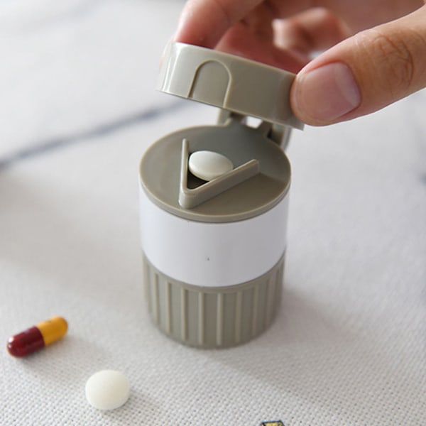 1-pack de médecine cutter broyeur pilule coupe broyage pilule écr