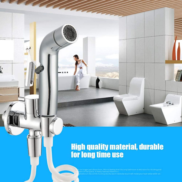 ABS Toalett Sprayer Handdusch Kit Bidet Justerbart Tryck Spra