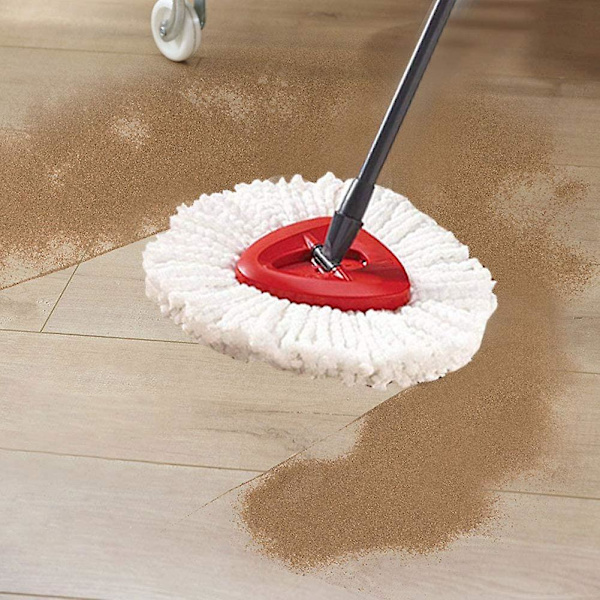 2 kpl Vaihdettavat Kääntyvät Moppipäät Mikrokuitu Moppipään Täyttö Helppo Vaihtaa Moppipää O-Cedar, Vileda