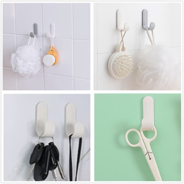 Adhesive Hooks Utility Wall Hooks Key Hooks for Wall Decorative K