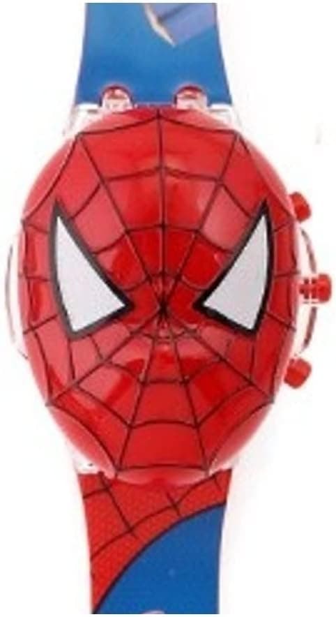 Barneklokke, klokkeprojektor, gave spiderman