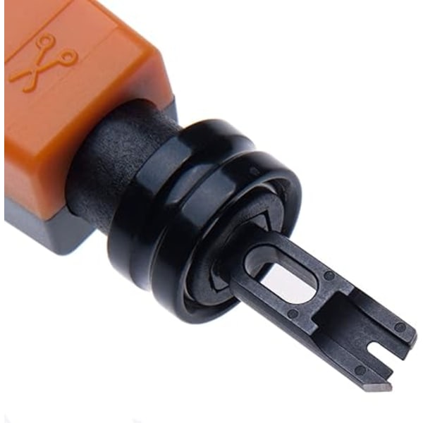 IDC Punch Down-verktøy for Ethernet-nettverk, modulær crimptang for 110/88-termineringer, 8P8C patchpanel, CAT 5/6-nettverkskabel