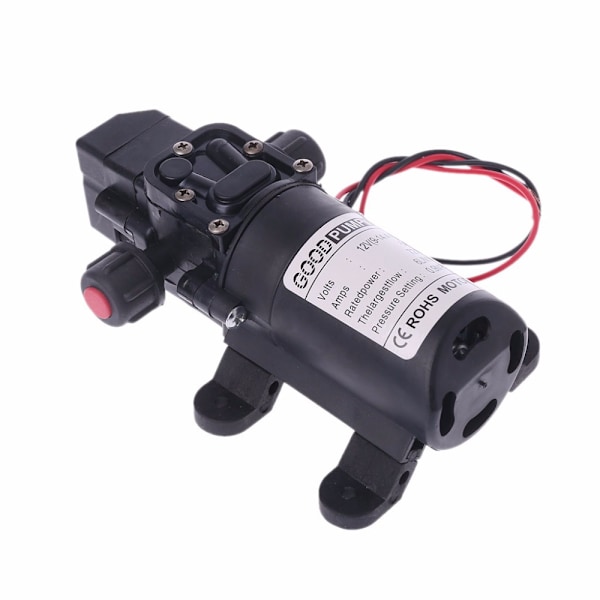 Högtrycksmembranpump 12V 6A 72W 6L tryck