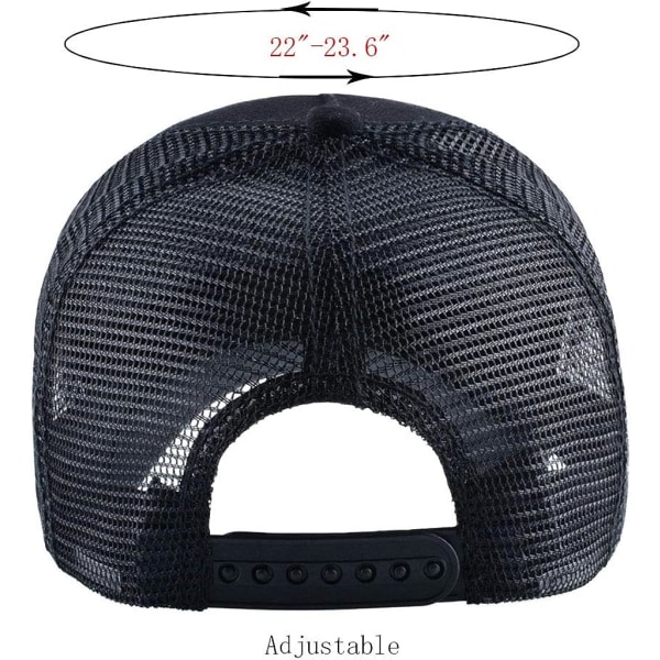 Unisex Animal Mesh Trucker Hat Square Patch Baseball Caps