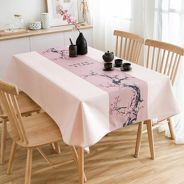 Rektangulær flekkavvisende duk 130x180cm, elegant og pen