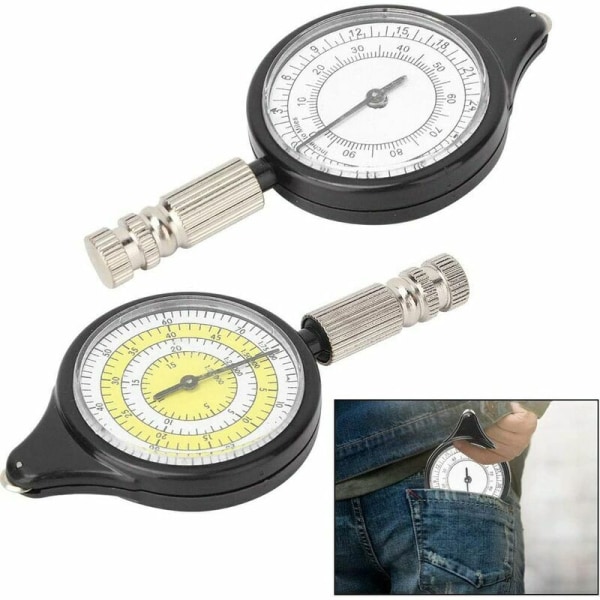 Kartmätare Väg, Kartmätare Utomhusnavigering Analog Kartmätare Avstånd C