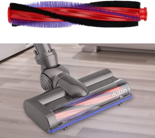 225MM Dammsugarborste för Dyson V6 DC59 DC62 SV03, Borstvals för Dyson, Reservdelar för Dyson