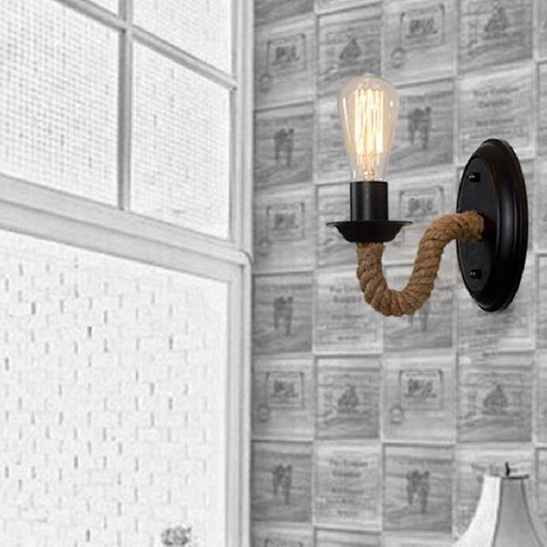 Stue Amerikansk Vegglampe Sengelampe Sengelampe Soverom