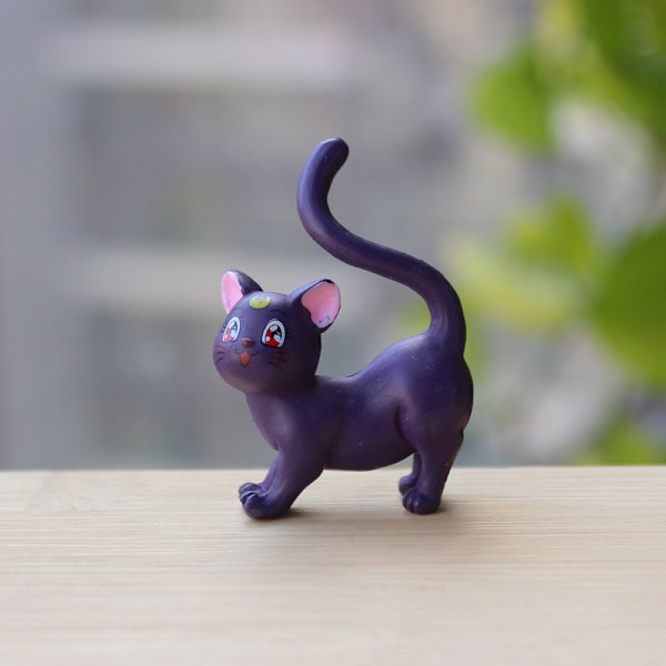 20 stk Mini Katter Miniatyr Mikro Søte Hage Miniatyrer Håndverk Messe