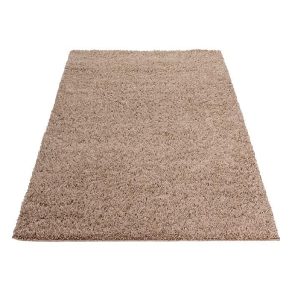 Matta - MANI TEXTILE - MYSHAGGY Beige - Rektangulär - Vanlig - Klassisk - Tidlös Beige