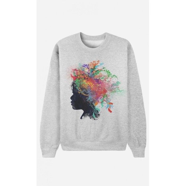Wooop - DAMTRÖJA WILD CHILD XS Grå XS
