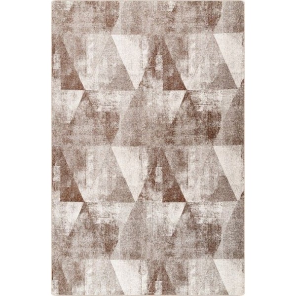 Tæppe - Bambus - Beige - Antiskrid - Polyester - 120x180 cm