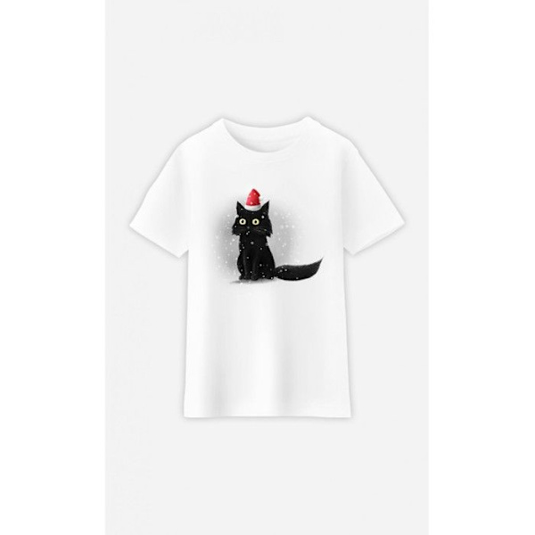 Wooop - TSHIRT KID JULKATT 2 år Vit 2 år