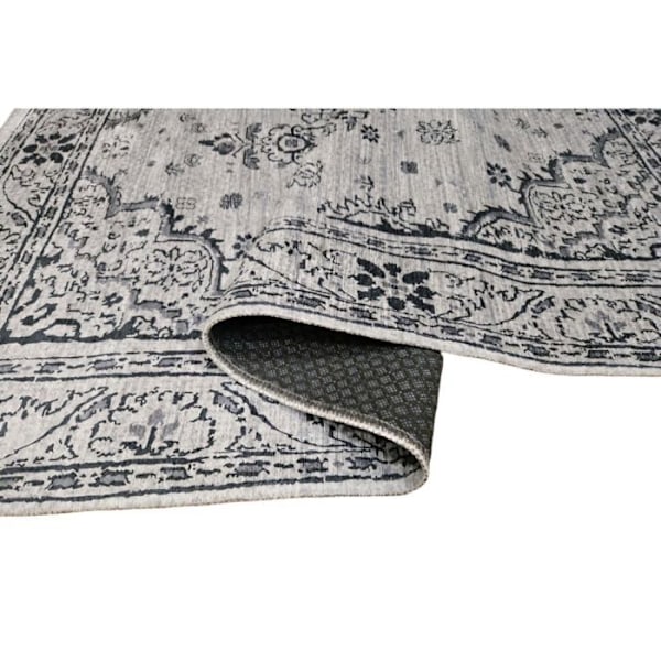 Stue tæppe 200x290 cm Polyester Orient Grå Öst