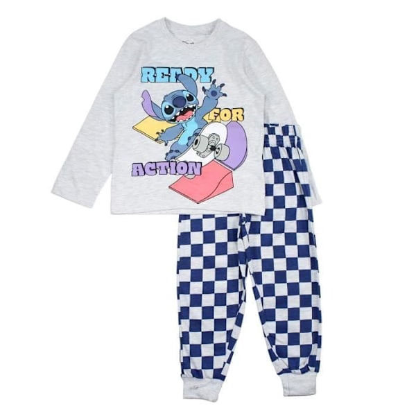 Pyjamas pojke - LILO OCH STITCH - DIS LIS 5204C302 S2-4A - Grå - Barn Grå Fyra år