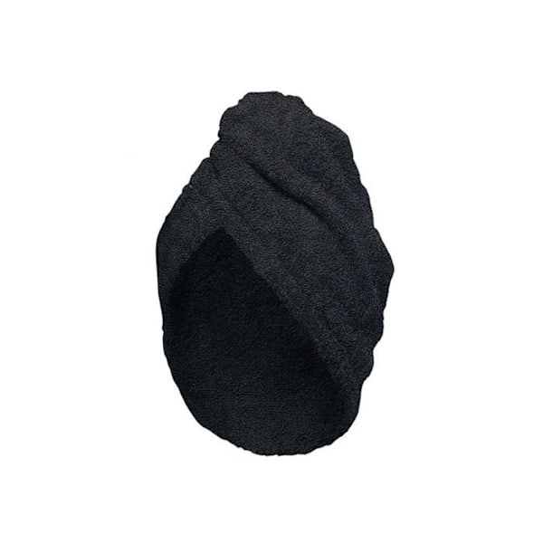 Hårhandduk - Set av 2 - Brun - Ultra absorberande - 100% bomull - 25x73 cm kastanj