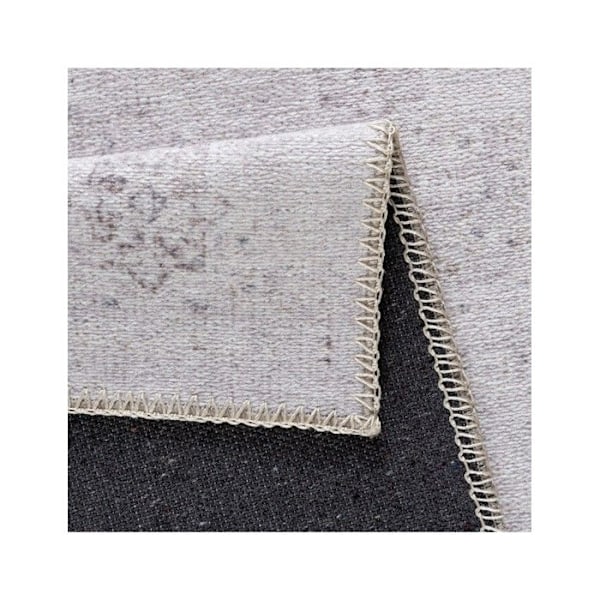 SEHRAZAT - Vintage stue tæppe 3580 Grå 80x150 Grå