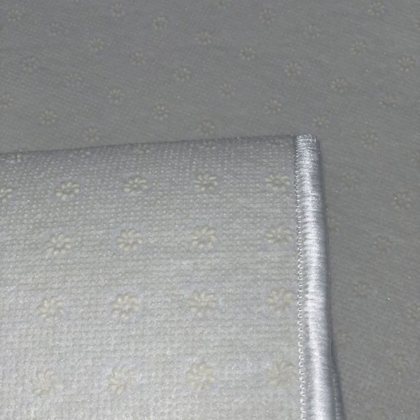 Matta - Peppar - Cementplattseffekt - 60x90 cm - Halkskydd - Maskintvättbar