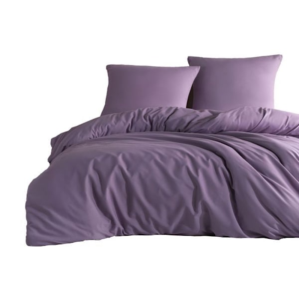 Välineistön peitto - UNI - Violet - 140x200 - 1 peitteen päällinen - 1 tyynyliina Lila