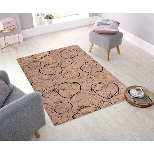 VERA entre tæppe 80 x 150 cm - Beige Beige