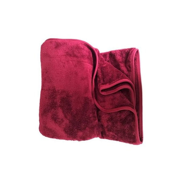 Pläd - Wellsoft - Vanlig - Röd - 200x220 cm - Soft touch Röd