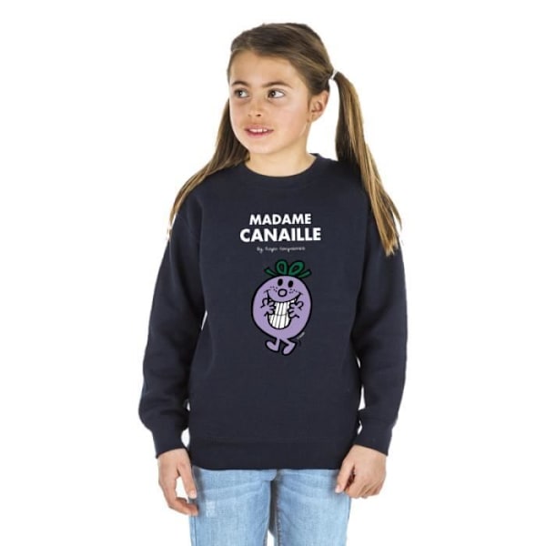 Hiki - Monsieur Madame - MADAME CANAILLE - 100% puuvillaa - Painettu Ranskassa - Mukava marinblå 8 år