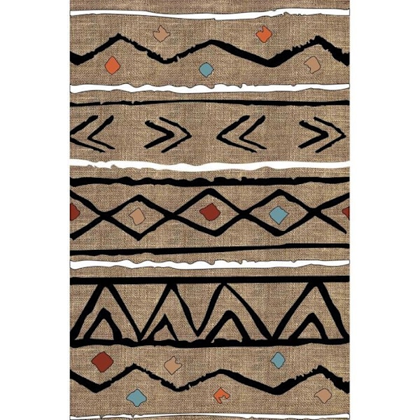 Matta för vardagsrum 200x190 cm Polyester Simao Simao
