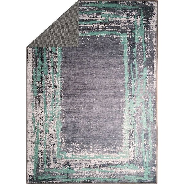 RING Matto Musta/vihreä Mitat - 180X270