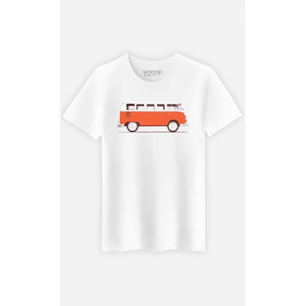 Wooop - T-Paita MIEHILLE RED VAN XL Vit XL
