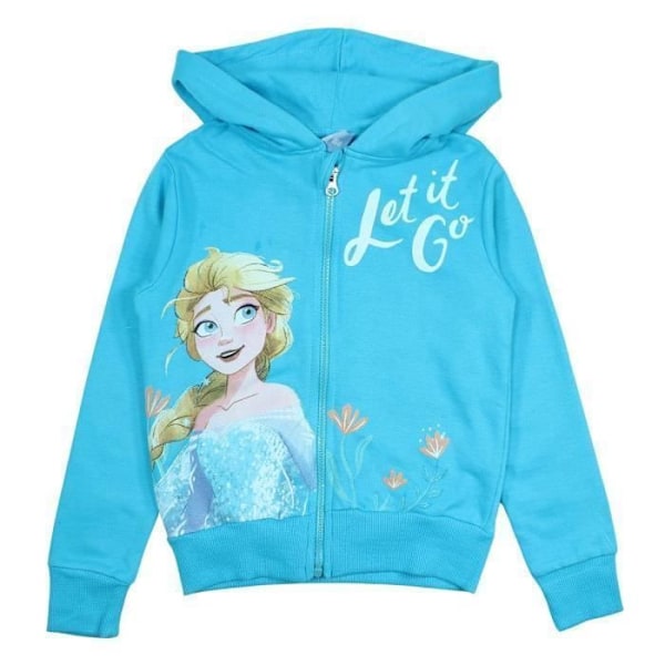 Hættetrøje La Reine des neiges - DISNEY - DIS FROZ 52 18 9586 S1-8A - Blå - Pige - Lange ærmer Blå 7 år