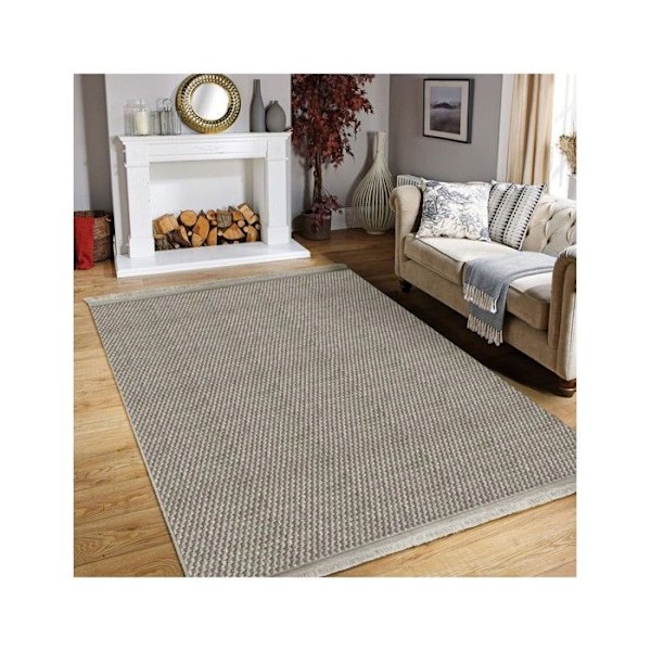 Mani Textile - KELKIT K5621 Mattor för vardagsrum Brun 120x180 kastanj