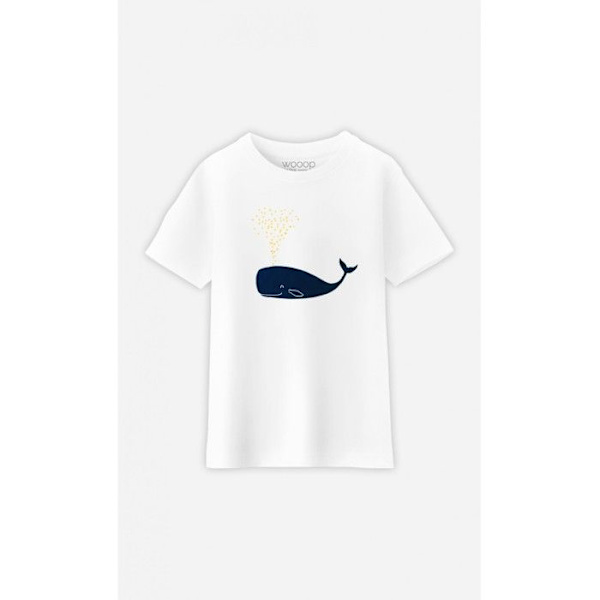 Wooop - TSHIRT BARN STAR MAKER 8 år Vit 8 år