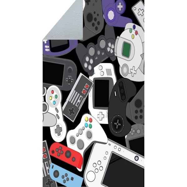 Teppe barnrom 120x180 cm Polyester Gamer Spelare