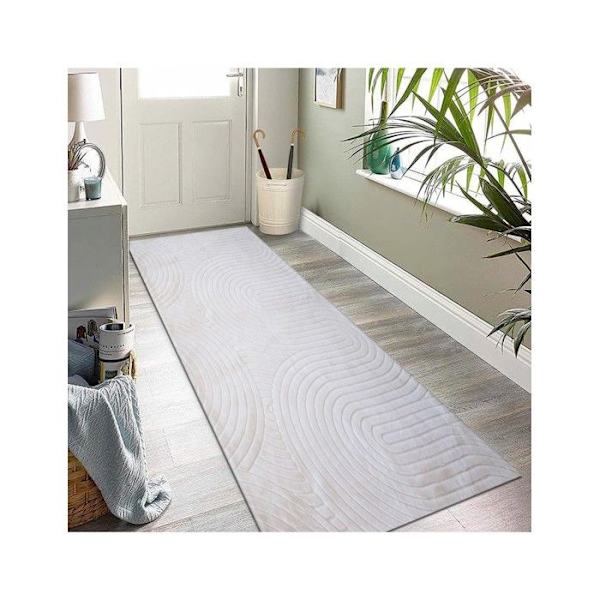 Mani Textile - Tapis de salon ZUMRUT Circle Beige 80x300 Beige