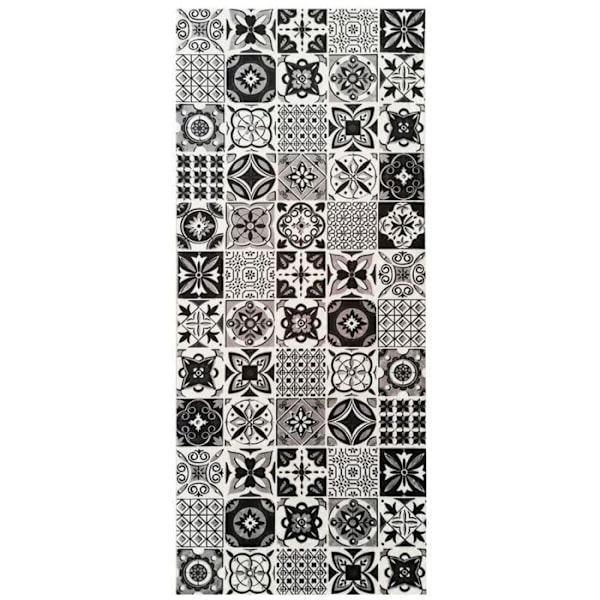 Sittbrunnsmatta 50x120 cm Polyester Tren Svart Tåg