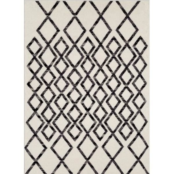 Matta - Mani Textile - FAS - Svart - Syntetisk - Rektangulär