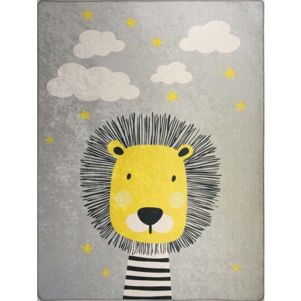 LEO lasten matto, koko: 120x160 Grå